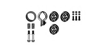 HJS 82 21 6892 Mounting Kit, exhaust system